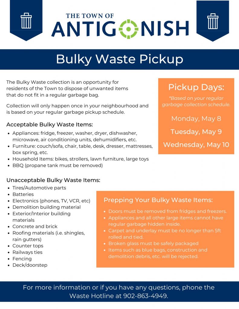 Time to get rid of your junk! Heavy garbage pick up info! 101.5 The Hawk